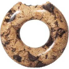 Mavi Su Dünyası Kurabiye Desenli Simit 107 cm