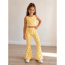 Özge Başaran Mini Sunflower Kız Çocuk Yazlık Takım 2li Set