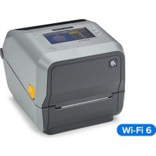 Zebra ZD621R Termal Transfer Barkod Etiket Yazıcı 4.3" Renkli Dokunmatik LCD Ekran; 203 Dpi, Usb, USB Host, Ethernet, Seri, Wifi 6 Kablosuz, Bluetooth Bt5.3, Rfıd - Uhf, Model No: ZD6A142-30ERR2EZ