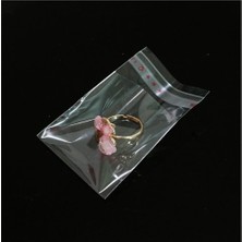MTKardeşler 500 Adet 13X17 cm Şeffaf Yapışkanlı Jelatin Poşet
