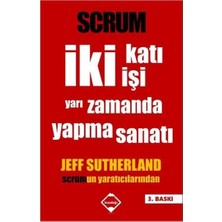 TeknoKapsül Buzdağı Yayınevi Scrum Iki Katı Işi Yarı Zamanda Yapma Sanatı