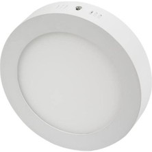Cata 30W Damla Yuvarlak Sıva Üstü LED Panel Armatür CT-5273 - Beyaz Işık Plastik Kasa