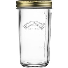Kilner Geniş Ağızlı Konserve Kavanozu, 500 Ml, Vidalı Kapaklı Konserve Kavanozları, Tüm Meyv