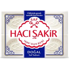 Hacı Şakir Doğal Geleneksel Beyaz Sabun (4 Adet)