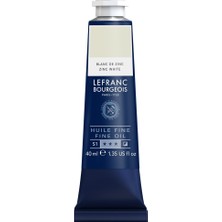 Lefranc&Bourgeois : Fine : Yağlı Boya : 40 ml : Zinc White