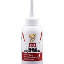 Iskelet Ahşap Tutkalı Hazır 150 Gram Şeffaf D3 Tahta Mdf Sunta Kumaş Kağıt Dıy Uygulama Yap�