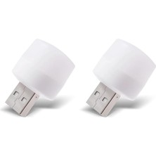 Aksesuarcı USB LED Küçük Beyaz Işık, USB Mini LED Lamba, Koridor, Tuvalet, Oturma Odası, Çoc