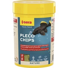 Sera Pleco Chips Balık Yemi - Ancistrus ve Vatozlar Için - 100 ml - Tüm Yaşam Aşamaları