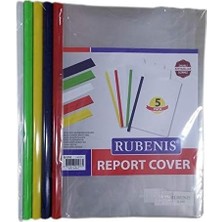 Rubenis Sıkıştırmalı Dosya Sırttan Klips 5'li