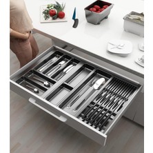 Çekmece Içi Kaşıklık ve Bıçaklık Düzenleyici Antresit, 74X48 Yandan ve Boydan 4cm Kesilebil