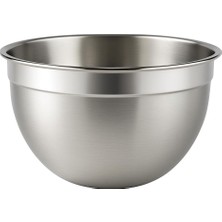 Mallart® 304 Paslanmaz Çelik Karıştırma ve Mikser Kasesi - 28 cm x 14.5 cm / Çok Amaçlı, Day