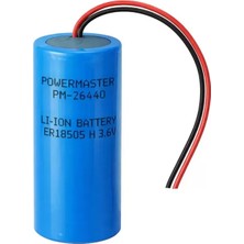 Powermaster ER18505 H 3.6 Volt Soketli Lityum Pil
