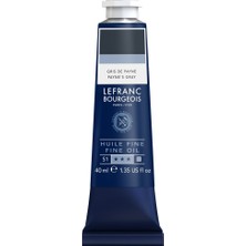 Lefranc&Bourgeois : Fine : Yağlı Boya : 40 ml : Payne's Grey
