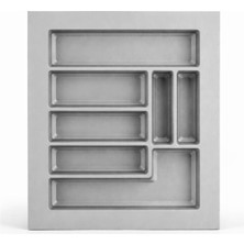 Plastik Çekmece Içi Düzenleyici 58 x 49 cm Derin Kaşıklık Bıçak Kaşık Çatal ( 1 Adet ) St
