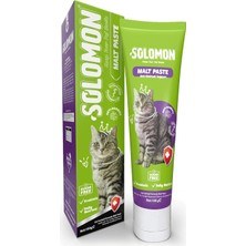 Solomon Malt Paste 100 gr Kedi Tüy Yumağı Önlemeyi Destekleyen Malt Macunu