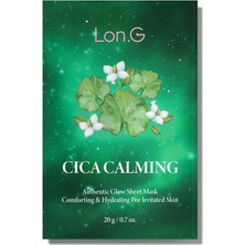 Lon.g K-Beauty 10'lu Kutu Cica Özlü Cilt Rahatlatıcı Otantik Gerçek Parıltılı Yüz Maskesi