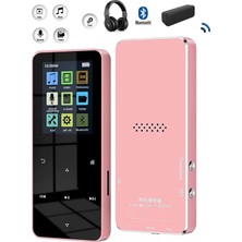 Junglee Bluetooth Lu Mp3-Mp4 Çalar Ses Kayıt Fm Radyolu Şarjlı Mp4 Player Dahili Hoparlör 8gb H