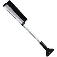 Coofbe 65CM 2in1 Buz Kazıyıcı ve Kar Temizleme Fırçası Don Temizleme Fırcası Araç Buz Kaz�