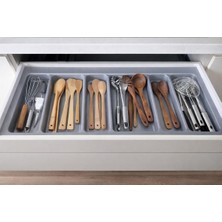 Deltaaks 76/49 cm Cekmece Içi Kepçelik Grı 68/40 cm Kadar Kesılebılır