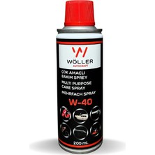 Wöller W40 Pas Sökücü Koruyucu Yağlayıcı Sprey Çok Amaçlı Bakım Spreyi 200 ml