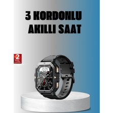 Kablosuz Şarjlı Akıllı Saat Ultra Ince Tasarım
