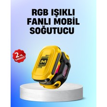 Yarı Iletken Çipli Rgb Işıklı Telefon Soğutucu
