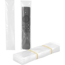 Hey Şeffaf Askılı 25 cm * 5 cm Kumanda Poşeti (100'LÜ Paket)