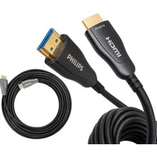Philips SWR3019W/93 45 Metre 4K 60hz Aoc Fiber Optik Hdmı Kablo Çinko Alaşım Gövde