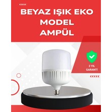 Mey İthalat Elektrik Kesintileri Için Şarjlı LED Ampul 30W E27 Beyaz Işık