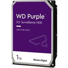 AyrStore 1 Tb Wd 3.5 Purple Sata3 5400RPM 64MB 7/24 Guvenlık WD11PURZ (3 Yıl Resmı Dıst Garantılı)