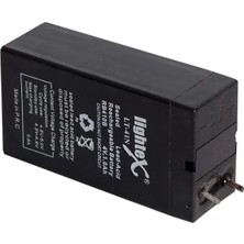 4 Volt 1 Amper Işıldak Akü (35X22X64 Mm)
