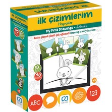 Mey İthalat Games Ilk Çizimlerim Hayvanlar 40 Parça 5205