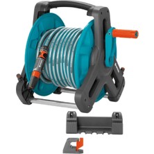 Mey İthalat Gardena 08009-20 Duvara Montelı Hortum Arabası Set