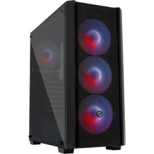 AyrStore Frısby FC-9440G 650W 80+ 4x Rgb Fan Mesh Gamıng Kasa