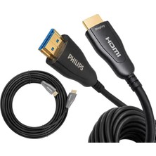 Philips SWR3019W/93 70 Metre 4K 60hz Aoc Fiber Optik Hdmı Kablo Çinko Alaşım Gövde