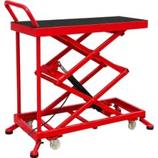 Powermaster PM-37866 Motorlu Elektrikli Hidrolik Lift Yük Kaldırma Platformu 500W 500KG Kapasiteli