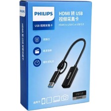 Philips SWR1650F/93 Hdmı To Usb-C / USB 3.0 4K Ultra Hd Görüntü Yakalama Kartı