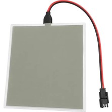 Powermaster PM-37727 100X100MM Elektrominesans (El) 3V LED Panel Beyaz Aydınlatmalı Esnek Yapı