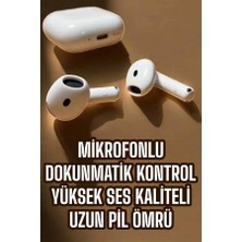 Mey İthalat 4.nesil Kaliteli Tws Ios Uyumlu Mikrofonlu Kulaklık