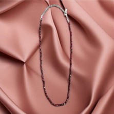 Aura Stone Aurastone Lal Doğal Taş 3mm Kolye