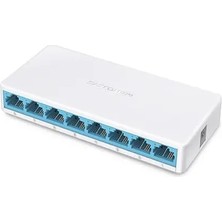 AyrStore Tp-Lınk Mercusys MS108 8 Port 10/100 Plastik Kasa Swıtch