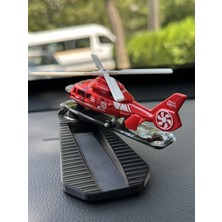 Arteo3d Mbx Rescue Kırmızı Metal Gövdeli Model Helikopter Torpido Drifter Seti Torpido Süsü
