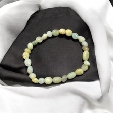Aura Stone Aurastone Amazonit Tımbıl Doğal Taş Bileklik