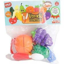 Mey İthalat URT007-PVC-1AB Kesi̇lebi̇len Sebze Meyve 3 Pcs