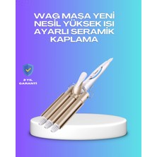 Mey İthalat Hızlı Isınan Şarjlı Saç Kıvırıcı Maşa