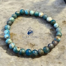 Aura Stone Aurastone Apatit Doğal Taş 6 mm Bileklik
