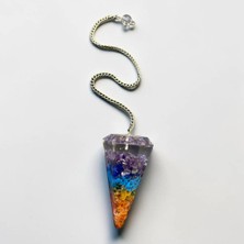 Aura Stone Aurastone Çakra Doğal Taş Pandül - Sarkaç