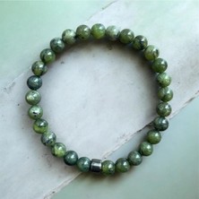 Aura Stone Aurastone Yeşim Doğal Taş A+ 6mm Bileklik