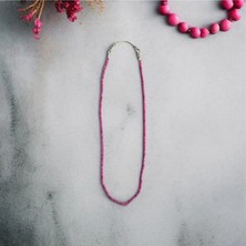 Aura Stone Aurastone Yakut Doğal Taş 2mm Kolye