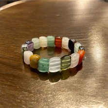 Aura Stone Aurastone Çakra Doğal Taş Roleks Model Bileklik